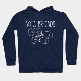 Bota Brigade White Hoodie